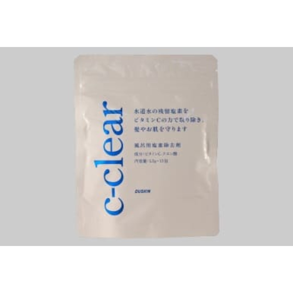 風呂用塩素除去剤 c-clearの画像