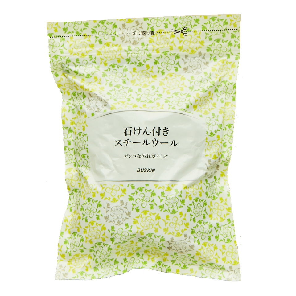 石けん付きスチールウール（10個入）の画像